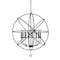 Z-Lite Tull 8 Light Chandelier, Matte Black 458-30MB - alternate 4